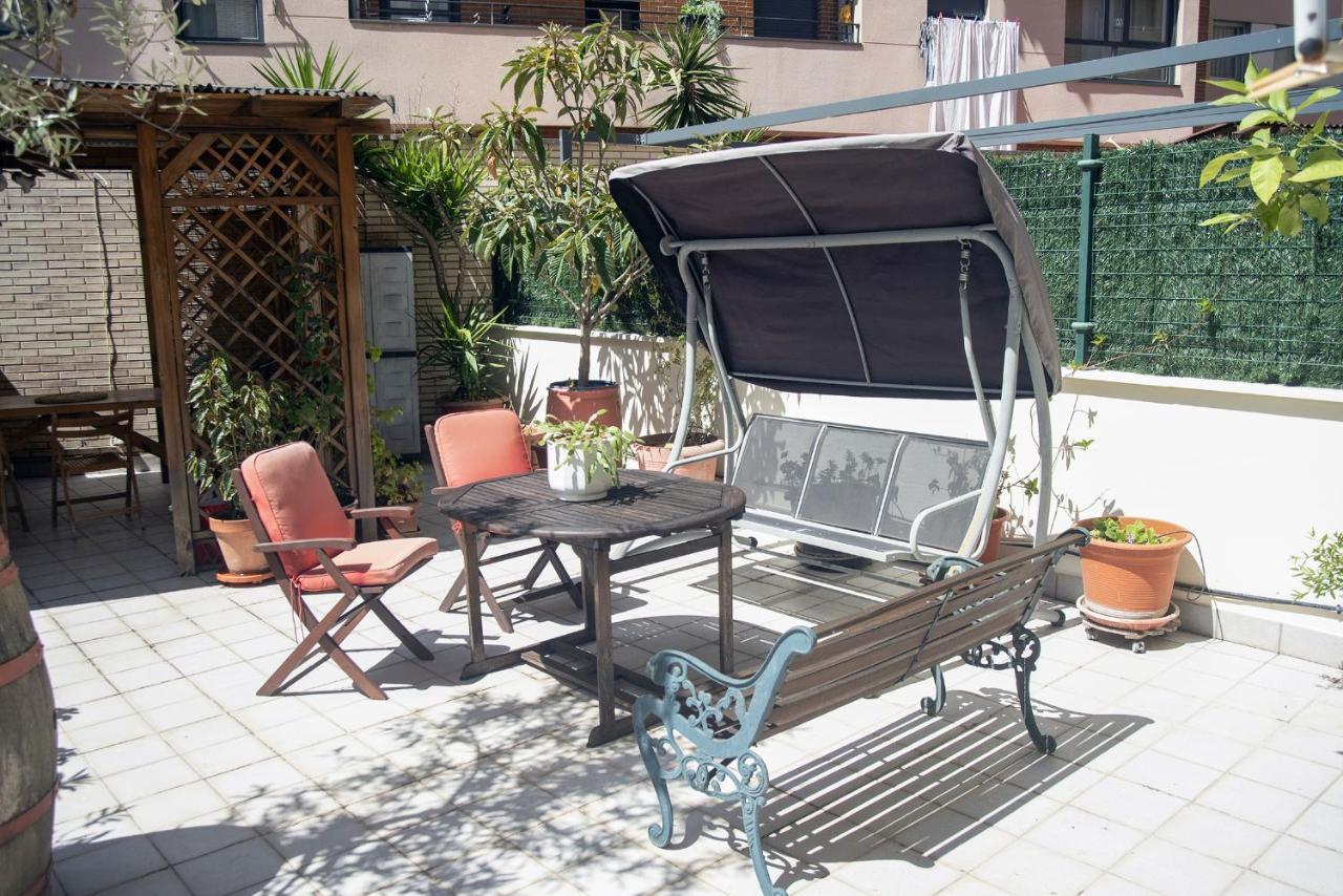 Un Jardin En La Ciudad Gran Piso Y Super Terraza En El Centro By Apartamentos 로그로노 외부 사진