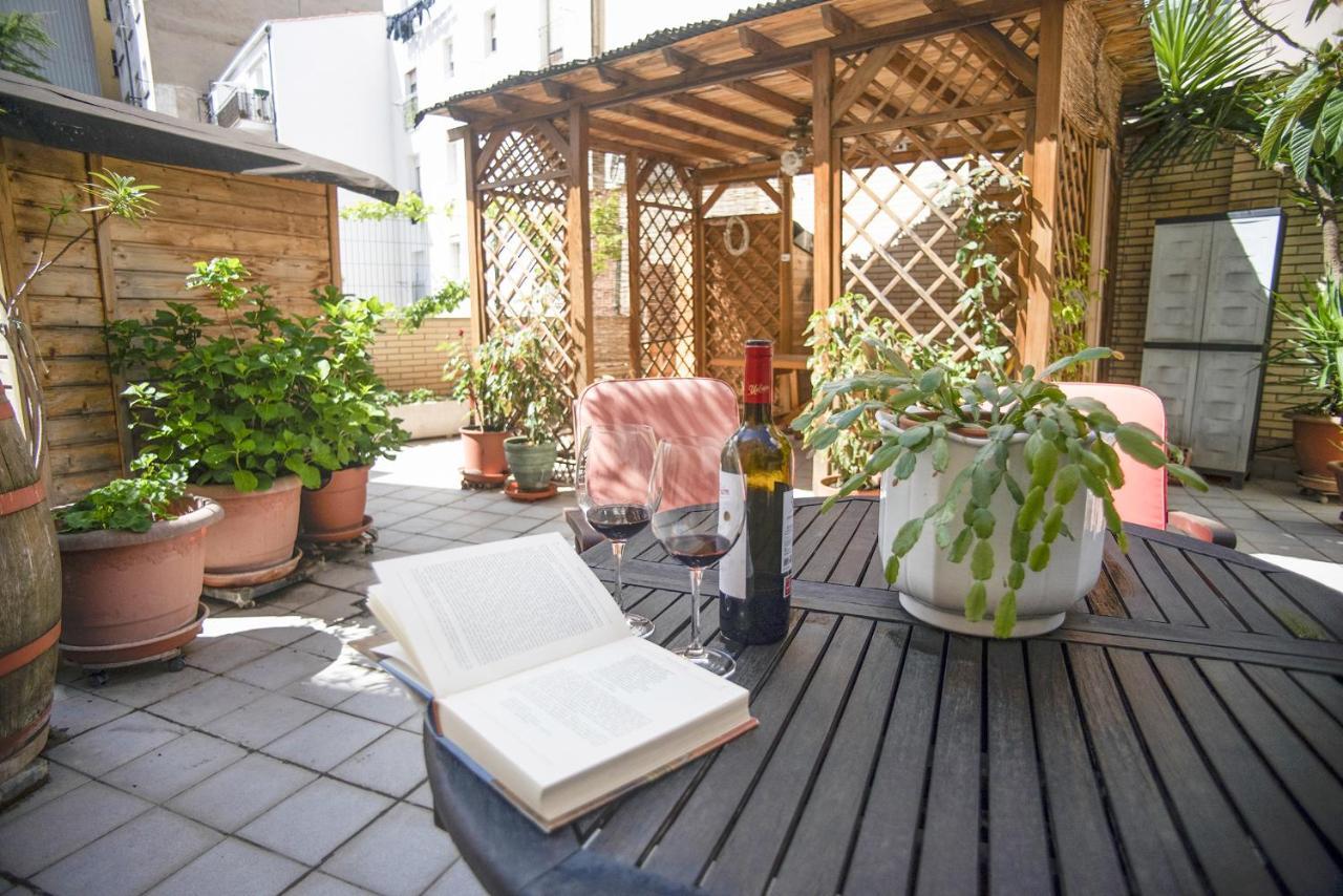 Un Jardin En La Ciudad Gran Piso Y Super Terraza En El Centro By Apartamentos 로그로노 외부 사진